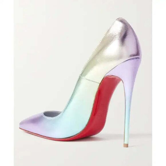Christian Louboutin So Kate 120 Licorne Multicolor Unicorn Stiletto Heel Pump 38 - Picture 8 of 12
